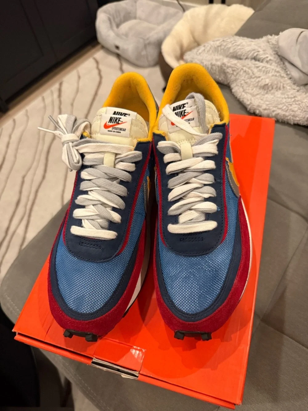 sacai × Nike LDWaffle 'Varsity Blue' - Picture 5 of 15